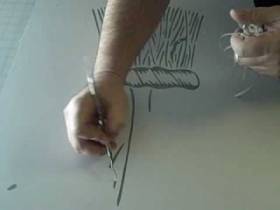 Как нанести рисунок на стекло с помощью пескоструйного пистолета своими руками