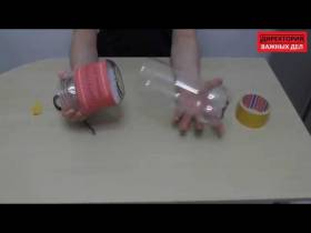 Способ ламинирования с помощью пластиковой бутылки своими руками