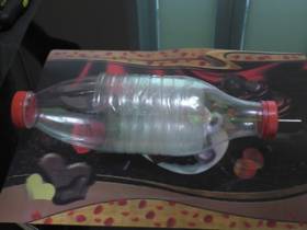 Самодельный насос из пластиковых бутылок