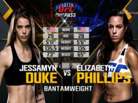 Бой Jessamyn Duke - Elizabeth Phillips (UFC, видео)